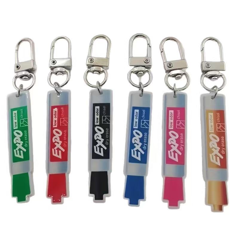 6pcs acrylic pen keychain, all - Car Accessories Gifts 评论和价格
