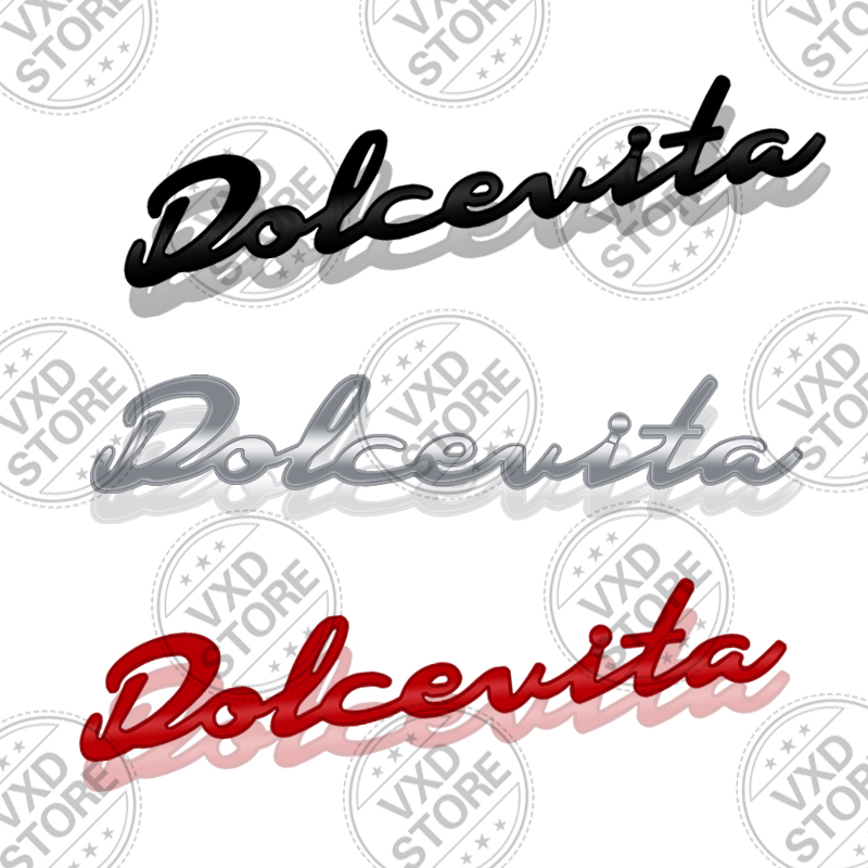 3D Dolcevita Letters Emblem ME - Car Accessories Bali 评论和价格