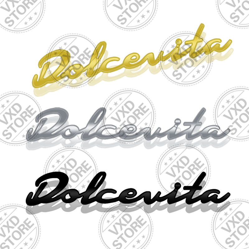 3D Dolcevita Letters Emblem ME - Car Accessories Bali 评论和价格