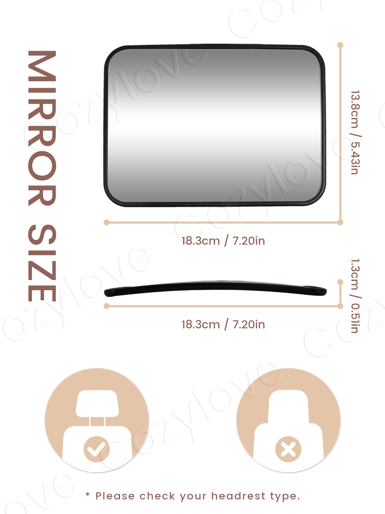 Universal Baby Car Mirror | Wi - Car Blind Spot Mirror 评论和价格