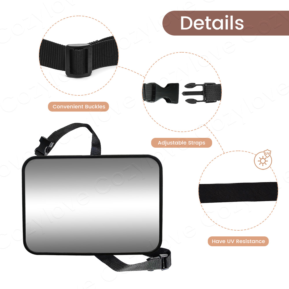 Universal Baby Car Mirror | Wi - Car Blind Spot Mirror 评论和价格