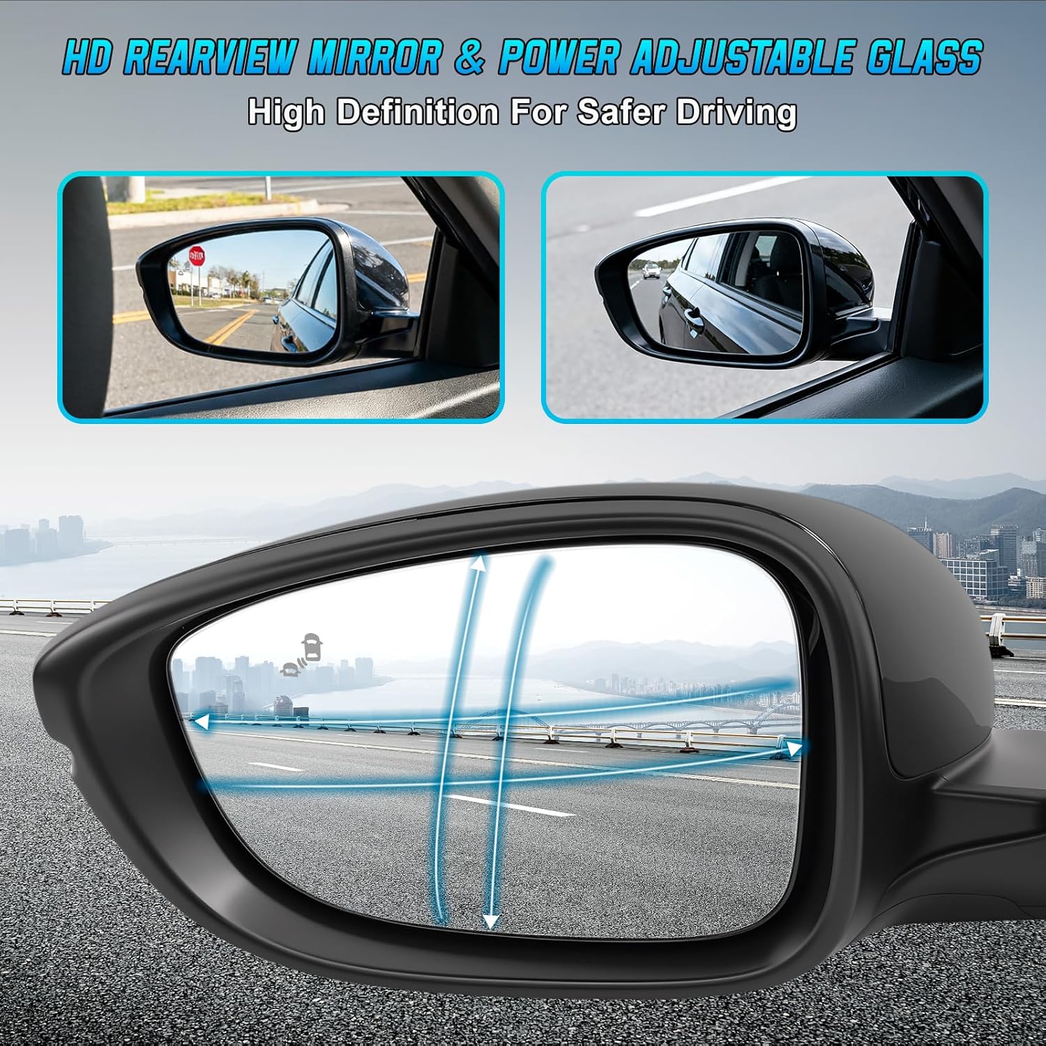 Left Car Rearview Mirror For 2 - Car Blind Spot Mirror 评论和价格