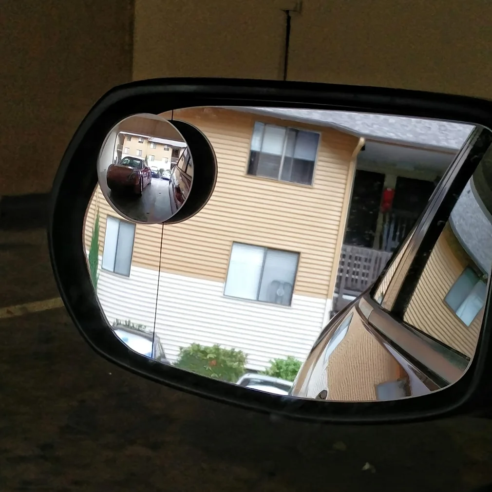 2pcs Car Rearview Mirror Round - Car Blind Spot Mirror 评论和价格
