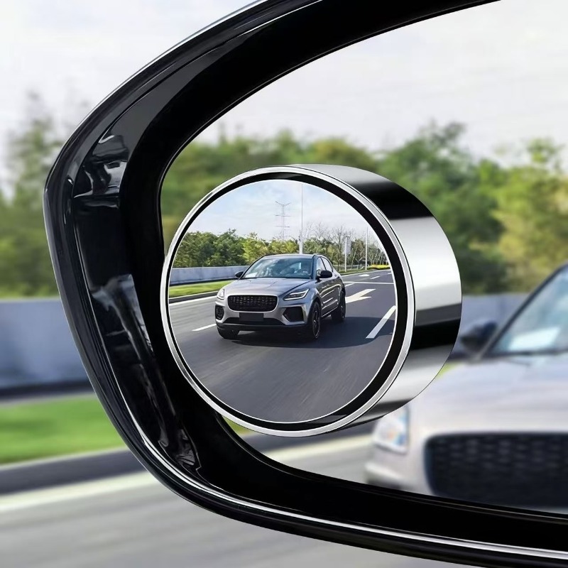 2Pcs Round Frame Convex Blind  - Car Blind Spot Mirror 评论和价格