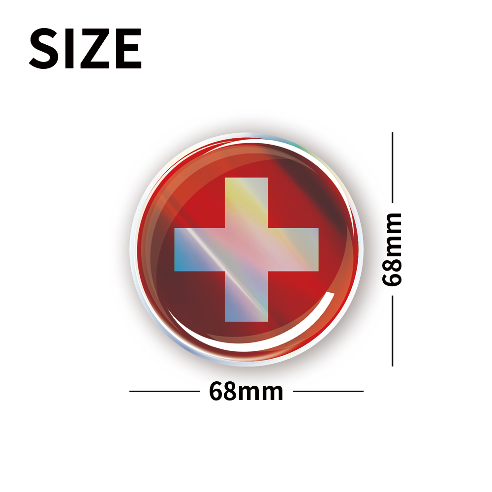 Switzerland Flag Serbia Cyprus - Car Accessories Cyprus 评论和价格