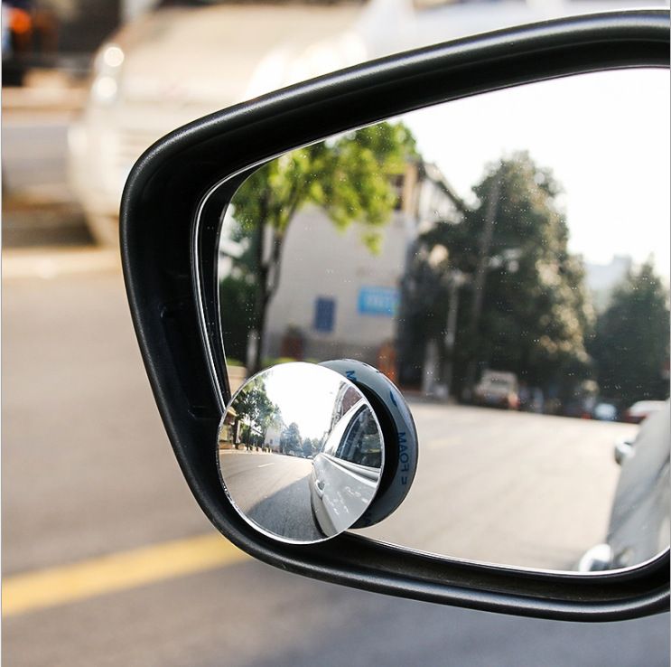 Car Frameless Small Round Mirr - Car Blind Spot Mirror 评论和价格