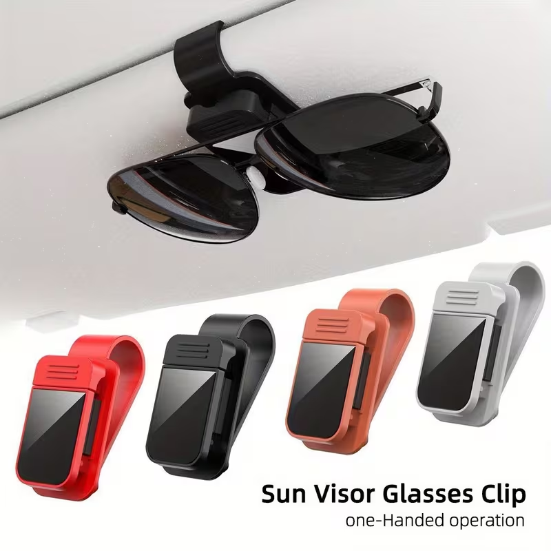 Sun Visor Sunglasses Holder fo - Car Accessories For Interior 评论和价格