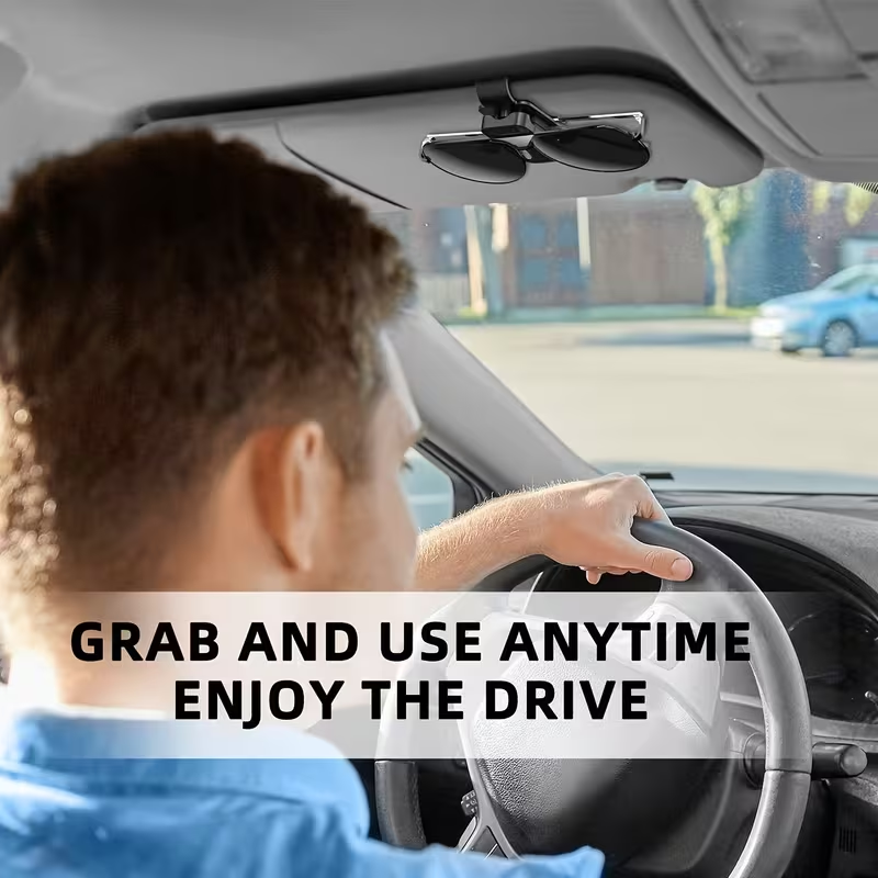 Sun Visor Sunglasses Holder fo - Car Accessories For Interior 评论和价格