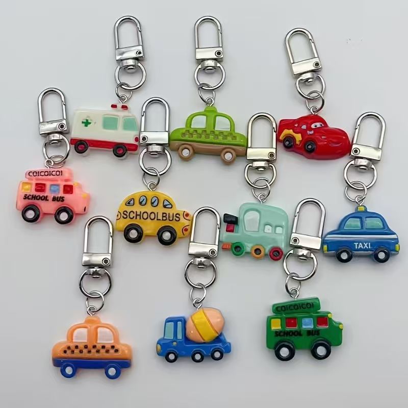10pcs resin cartoon car keycha - Car Accessories Gifts 评论和价格