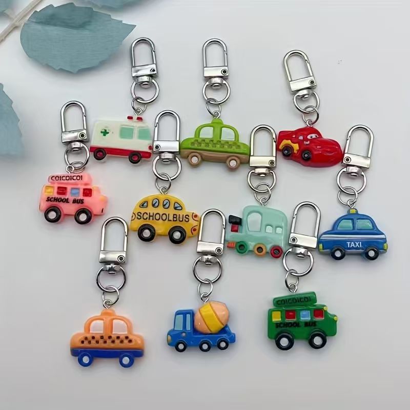 10pcs resin cartoon car keycha - Car Accessories Gifts 评论和价格