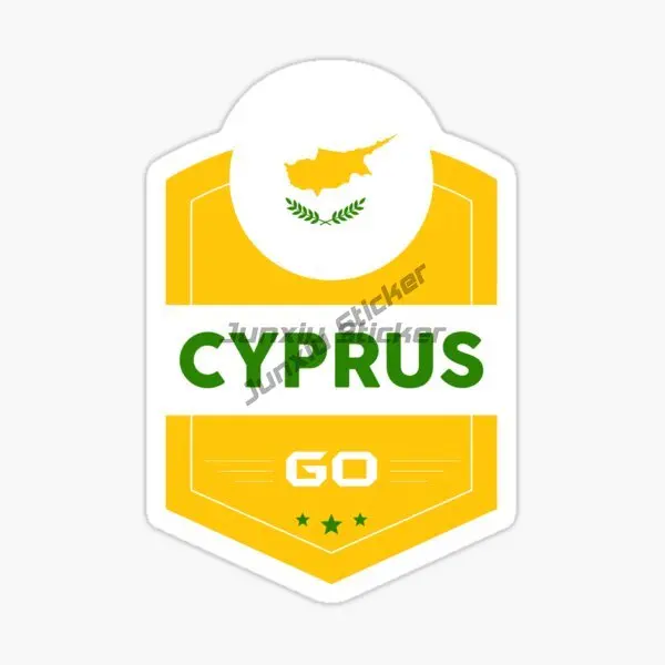 Creative Cyprus Flag Map Stick - Car Accessories Cyprus 评论和价格