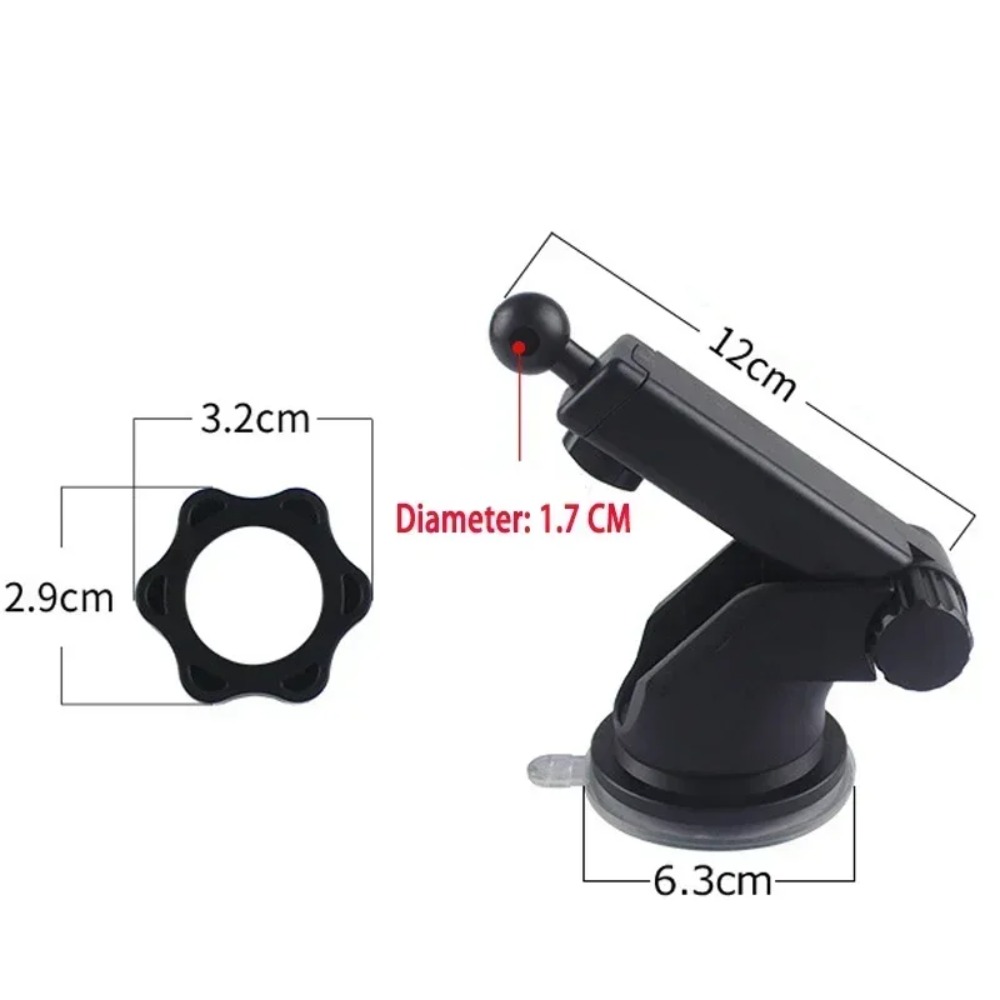 17mm Ball Desk Holder Base Car - Car Accessories Gifts 评论和价格