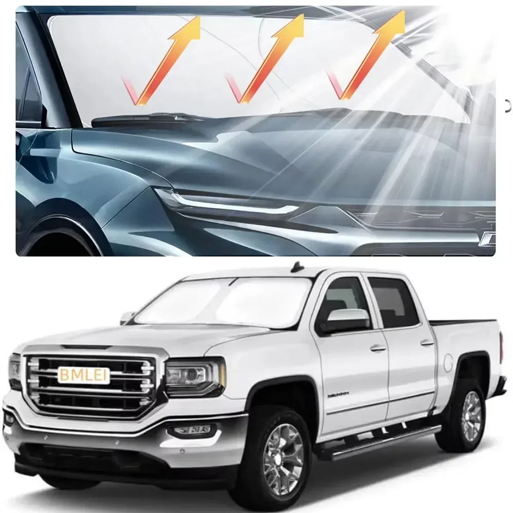 Car Front Window Sunshade UV P - Car Accessories Gifts 评论和价格